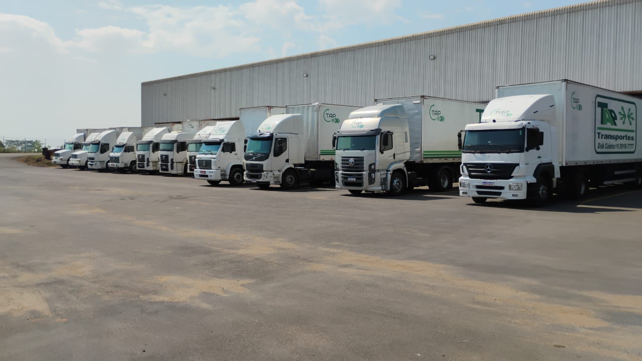 Carretas TAP Express nas docas